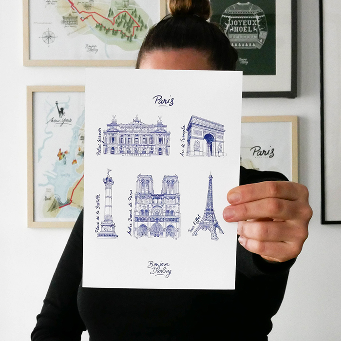 Cartes Villes - Paris, Bordeaux et Londres - A5