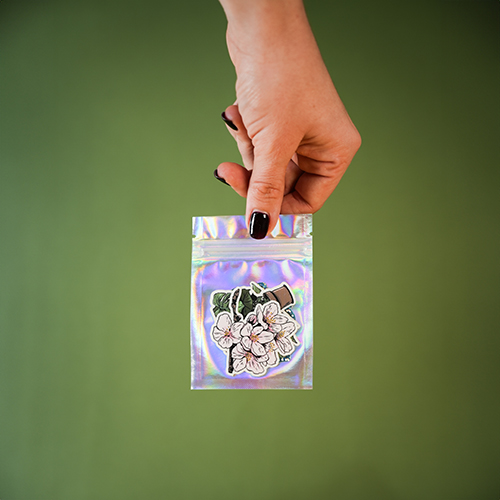 Pack de 4 Stickers fleuris 💐