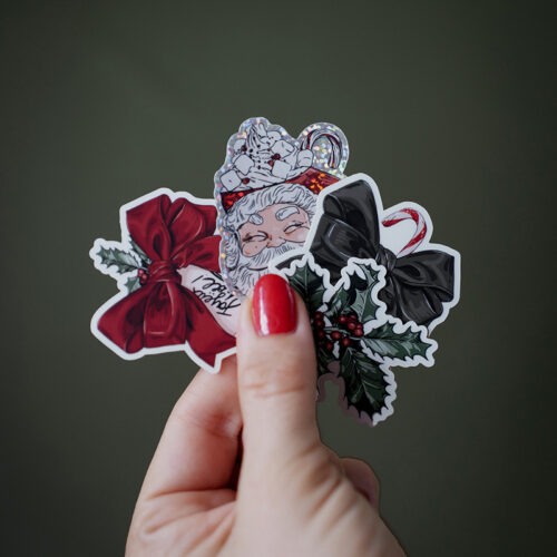 Pack 4 stickers de Noël 🎅